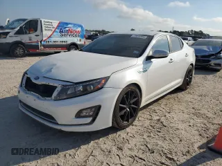 2015 Kia Optima Hybrid EX with VIN KNAGN4AD4F5081909, listed as a Copart auction lot 72035904 with 98,151 mi miles and Salvage Title. Bid and sale history available at carsss.com. Image 1.
