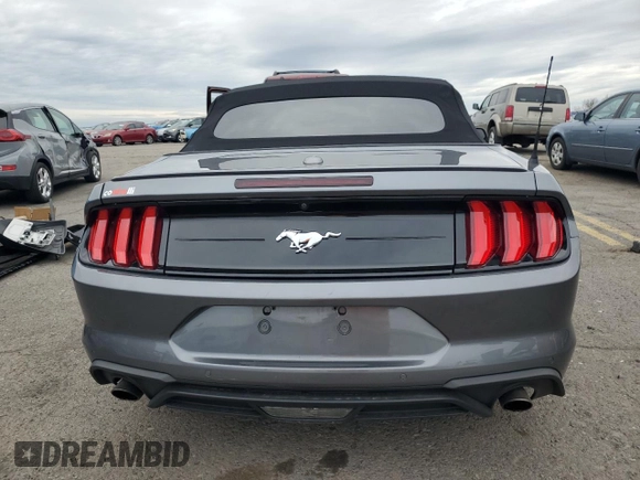 2022 Ford Mustang EcoBoost with VIN 1FATP8UH2N5104383, listed as a Copart auction lot 51914125 with 90,088 mi miles and Salvage Title. Bid and sale history available at carsss.com. Image 6.