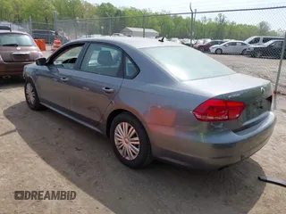 2014 Volkswagen Passat S with VIN 1VWAP7A30EC016476, listed as a IAAI auction lot 42066520 with 176,326 mi miles and . Bid and sale history available at DreamBid. Image 3.