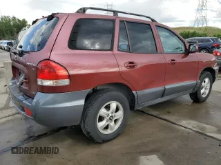 2005 Hyundai Santa Fe GLS with VIN KM8SC73DX5U878943, listed as a Copart auction lot 61337024 with 127,857 mi miles and Salvage Title. Bid and sale history available at carsss.com. Image 3.