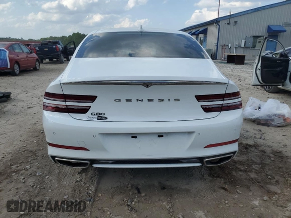 2021 Genesis G80 2.5T z VIN KMTGB4SCXMU046751, wystawiony jako Copart lot #53548415 z przebiegiem Nie podano mil oraz Nie do naprawy • Non repairable. Historia ofert i sprzedaży dostępna na DreamBid. Obrazek 6.