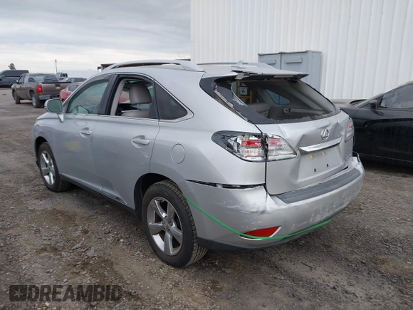 2012 Lexus RX 350 with VIN JTJZK1BA8C2413836, listed as a IAAI auction lot 41732493 with 147,452 mi miles and . Bid and sale history available at DreamBid. Image 3.