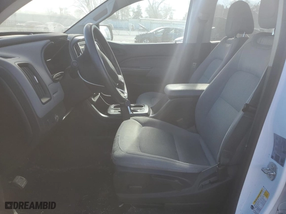 2021 Chevrolet Colorado 2WD Work Truck with VIN 1GCGSBEA2M1192933, listed as a Copart auction lot 83776604 with 67,846 mi miles and Salvage Title. Bid and sale history available at carsss.com. Image 7.