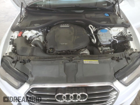 2017 Audi A6 Premium Plus with VIN WAUG8AFC0HN110072, listed as a Copart auction lot 56515835 with 95,364 mi miles and Salvage title. Bid and sale history available at DreamBid. Image 11.