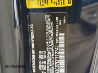 2014 BMW 4 Series 428i с VIN WBA3N3C57EF712742, выставлен на аукционе Copart как лот 52981695 с пробегом 102 313 миль миль и Списание • Salvage title. История ставок и продаж доступна на DreamBid. Изображение 12.
