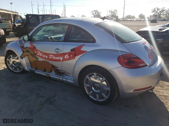 2012 Volkswagen Beetle 2.5L w/Sun PZEV with VIN 3VWJP7AT4CM644018, listed as a Copart auction lot 77038574 with 58,507 mi miles and Non Repairable. Bid and sale history available at carsss.com. Image 2.