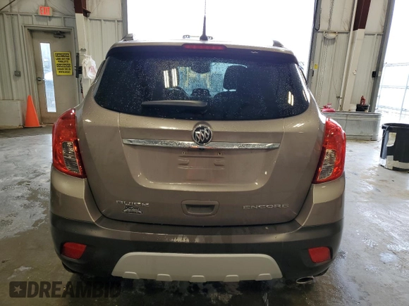 2014 Buick Encore Convenience with VIN KL4CJBSB8EB596081, listed as a Copart auction lot 55095215 with 116,892 mi miles and Non Repairable. Bid and sale history available at carsss.com. Image 6.