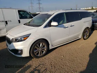2016 Kia Sedona SX-L with VIN KNDME5C16G6132479, listed as a Copart auction lot 66781744 with 116,663 mi miles and Salvage Title. Bid and sale history available at carsss.com. Image 1.