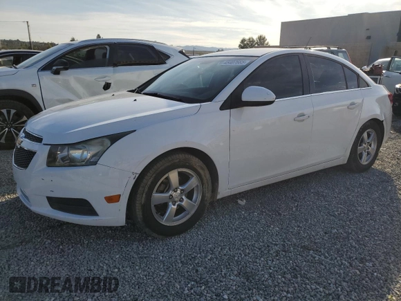 2013 Chevrolet Cruze 1LT with VIN 1G1PC5SB7D7322707, listed as a Copart auction lot 45407665 with 133,439 mi miles and Salvage Title. Bid and sale history available at DreamBid. Image 1.