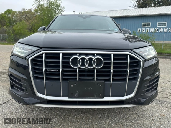 2021 Audi Q7 Premium Plus with VIN WA1LJAF70MD013666, listed as a Copart auction lot 57488155 with 85,068 mi miles and Clean title. Bid and sale history available at DreamBid. Image 15.