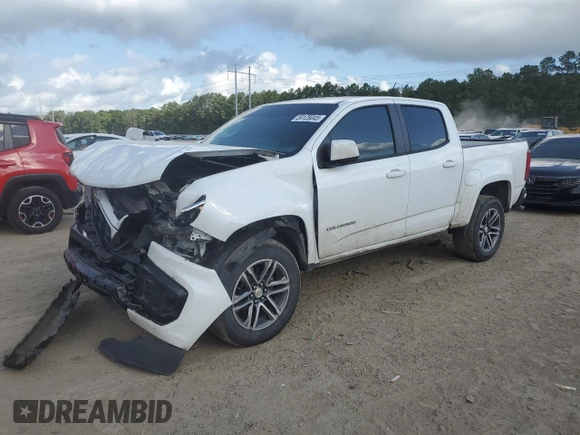 2022 Chevrolet Colorado 4WD Work Truck z VIN 1GCGTBEN6N1105312, wystawiony jako Copart lot #59128045 z przebiegiem 114 514 mil mil oraz Szkoda całkowita • Salvage title. Historia ofert i sprzedaży dostępna na DreamBid. Obrazek 1.