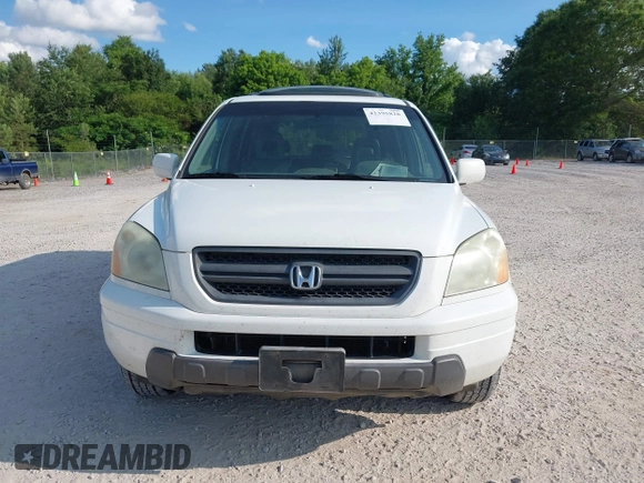 2005 Honda Pilot EX-L with VIN 5FNYF185X5B012415, listed as a IAAI auction lot 42395828 with 246,342 mi miles and . Bid and sale history available at DreamBid. Image 12.