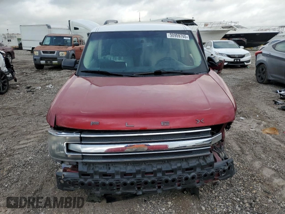 2013 Ford Flex SEL z VIN 2FMGK5C83DBD38371, wystawiony jako Copart lot #50959765 z przebiegiem Nie podano mil oraz Szkoda całkowita • Salvage title. Historia ofert i sprzedaży dostępna na DreamBid. Obrazek 5.