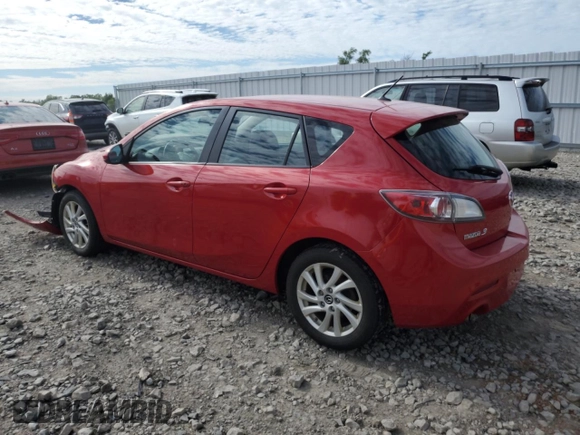 2013 Mazda 3 i Grand Touring with VIN JM1BL1MP8D1725892, listed as a Copart auction lot 62813585 with 198,799 mi miles and Non repairable. Bid and sale history available at DreamBid. Image 2.