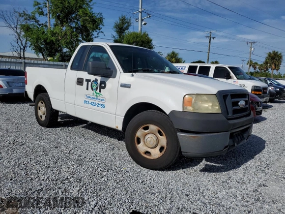 2006 Ford F-150 XL with VIN 1FTRF12206NA92670, listed as a Copart auction lot 62556185 with 127,068 mi miles and Non repairable. Bid and sale history available at DreamBid. Image 4.
