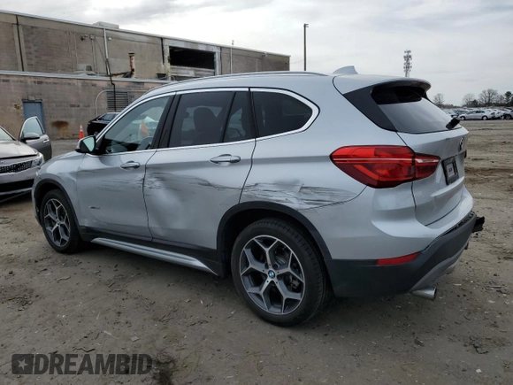2018 BMW X1 sDrive28i with VIN WBXHU7C3XJ5H38873, listed as a Copart auction lot 49822205 with 46,847 mi miles and Salvage Title. Bid and sale history available at carsss.com. Image 2.