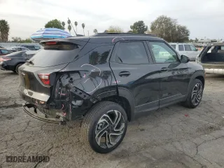 2024 Chevrolet TrailBlazer RS with VIN KL79MTSL5RB090667, listed as a Copart auction lot 84295894 with 2,009 mi miles and Salvage Title. Bid and sale history available at carsss.com. Image 3.