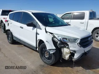 2017 Ford Escape S with VIN 1FMCU0F7XHUB21429, listed as a IAAI auction lot 41561533 with 65,134 mi miles. Bid and sale history available at carsss.com. Image 1.