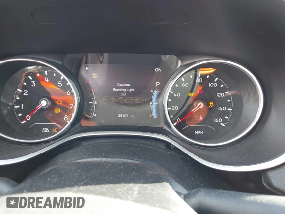 2021 Jeep Compass Latitude with VIN 3C4NJDBB4MT534538, listed as a IAAI auction lot 41817234 with 35,107 mi miles and . Bid and sale history available at DreamBid. Image 7.