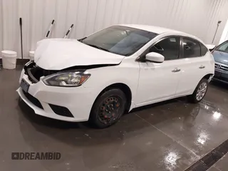 2017 Nissan Sentra SV with VIN 3N1AB7APXHY372520, listed as a IAAI auction lot 42051927 with 95,690 mi miles. Bid and sale history available at carsss.com. Image 19.