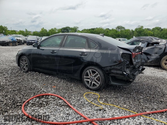 2019 Kia Forte S z VIN 3KPF34AD3KE110772, wystawiony jako Copart lot #55505815 z przebiegiem 123 180 mil mil oraz Szkoda całkowita • Salvage title. Historia ofert i sprzedaży dostępna na DreamBid. Obrazek 2.