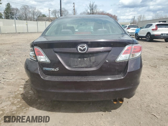 2010 Mazda 6 i Sport with VIN 1YVHZ8BH3A5M04936, listed as a Copart auction lot 51082235 with 117,823 mi miles and Salvage Title. Bid and sale history available at carsss.com. Image 6.