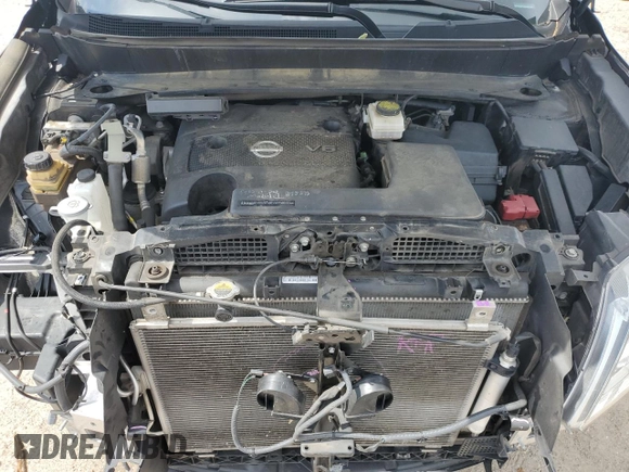 2015 Nissan Pathfinder SL with VIN 5N1AR2MN4FC641165, listed as a Copart auction lot 58033095 with 126,494 mi miles and Salvage title. Bid and sale history available at DreamBid. Image 12.