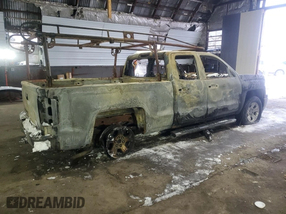 2014 Chevrolet Silverado 1500 LT with VIN 1GCVKREC9EZ111110, listed as a Copart auction lot 45542595 with Not Provided miles and Salvage Title. Bid and sale history available at DreamBid. Image 3.