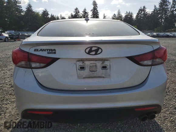 2014 Hyundai Elantra z VIN KMHDH6AH7EU028262, wystawiony jako Copart lot #56539675 z przebiegiem 94 732 mil mil oraz Tytuł czysty. Historia ofert i sprzedaży dostępna na DreamBid. Obrazek 6.