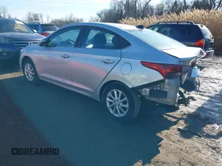 2019 Hyundai Accent SE with VIN 3KPC24A37KE039217, listed as a IAAI auction lot 41434682 with 149,943 mi miles. Bid and sale history available at carsss.com. Image 3.