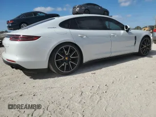 2018 Porsche Panamera 4S Executive with VIN WP0BB2A76JL165237, listed as a Copart auction lot 87572395 with 34,884 mi miles and Salvage Title. Bid and sale history available at DreamBid. Image 3.