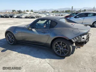 2019 Mazda MX-5 Miata RF Grand Touring with VIN JM1NDAM75K0309845, listed as a Copart auction lot 70659684 with 46,038 mi miles and Salvage Title. Bid and sale history available at carsss.com. Image 2.