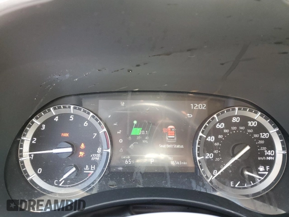 2021 Toyota Highlander XLE with VIN 5TDGZRBH4MS078778, listed as a Copart auction lot 56496855 with 35,563 mi miles and Salvage title. Bid and sale history available at DreamBid. Image 9.