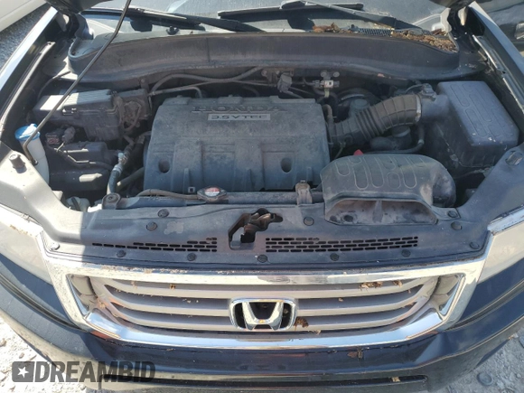 2013 Honda Ridgeline RTL with VIN 5FPYK1F58DB018136, listed as a Copart auction lot 61720925 with 184,020 mi miles and Salvage title. Bid and sale history available at DreamBid. Image 11.