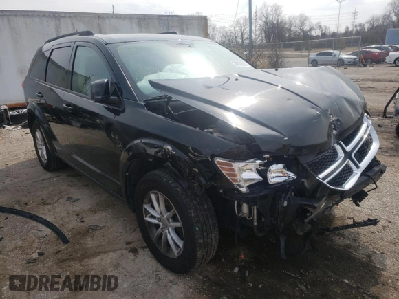 2017 Dodge Journey SXT with VIN 3C4PDDBG8HT520725, listed as a Copart auction lot 38070542 with 103,325 mi miles and Salvage title. Bid and sale history available at DreamBid. Image 1.