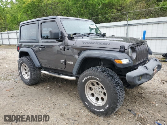 2019 Jeep Wrangler Sport S с VIN 1C4GJXAG1KW579094, выставлен на аукционе Copart как лот 55410525 с пробегом 53 915 миль миль и Списание • Salvage title. История ставок и продаж доступна на DreamBid. Изображение 4.