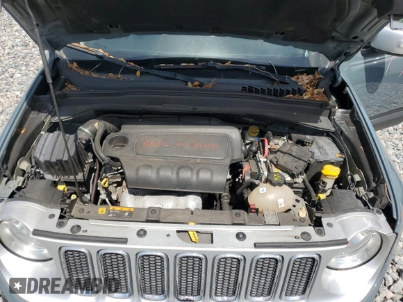 2017 Jeep Renegade Limited with VIN ZACCJADB1HPE48460, listed as a Copart auction lot 60646285 with 134,327 mi miles and Salvage title. Bid and sale history available at DreamBid. Image 12.