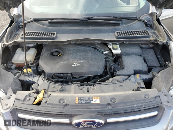 2014 Ford Escape SE z VIN 1FMCU9GX3EUE26446, wystawiony jako Copart lot #57113865 z przebiegiem 145 699 mil mil oraz Szkoda całkowita • Salvage title. Historia ofert i sprzedaży dostępna na DreamBid. Obrazek 12.