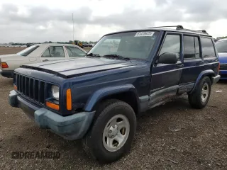 2001 Jeep Cherokee Sport with VIN 1J4FF48S31L533136, listed as a Copart auction lot 61420625 with 209,244 mi miles and Salvage title. Bid and sale history available at DreamBid. Image 1.