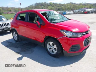 2020 Chevrolet Trax LS with VIN KL7CJKSB9LB353721, listed as a IAAI auction lot 41987811 with Not provided miles and . Bid and sale history available at DreamBid. Image 1.