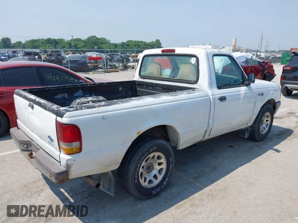 1996 Ford Ranger XL with VIN 1FTCR10A2TUC69535, listed as a IAAI auction lot 42454127 with 97,479 mi miles and . Bid and sale history available at DreamBid. Image 4.