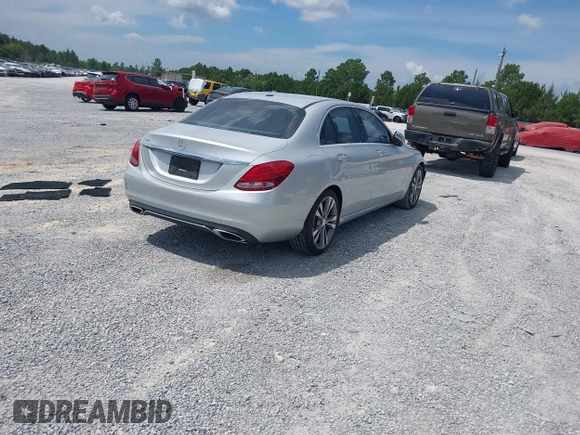 2016 Mercedes-Benz C 300 with VIN 55SWF4JB7GU125670, listed as a IAAI auction lot 42755648 with 101,791 mi miles and . Bid and sale history available at DreamBid. Image 4.