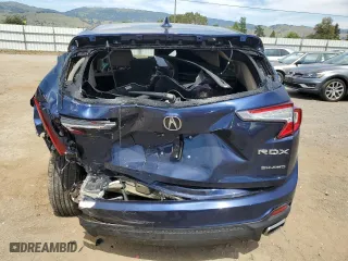 2024 Acura RDX with VIN 5J8TC2H32RL002909, listed as a Copart auction lot 53880924 with 3,940 mi miles and Salvage Title. Bid and sale history available at carsss.com. Image 6.
