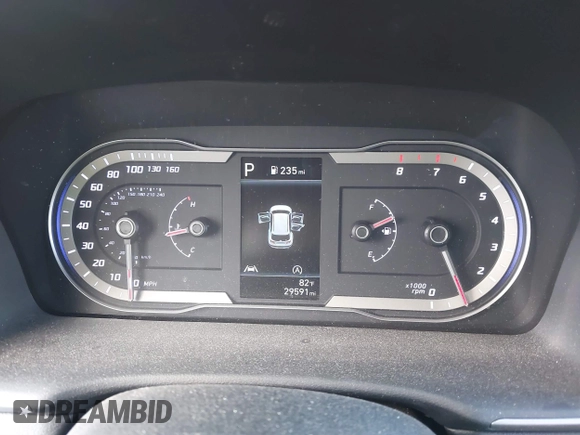 2022 Hyundai Tucson SEL with VIN 5NMJB3AE8NH018358, listed as a IAAI auction lot 41678049 with 29,591 mi miles. Bid and sale history available at carsss.com. Image 7.