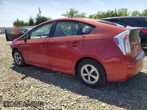 2012 Toyota Prius One with VIN JTDKN3DU2C5431388, listed as a Copart auction lot 55210905 with 129,114 mi miles and Clean Title. Bid and sale history available at DreamBid. Image 2.
