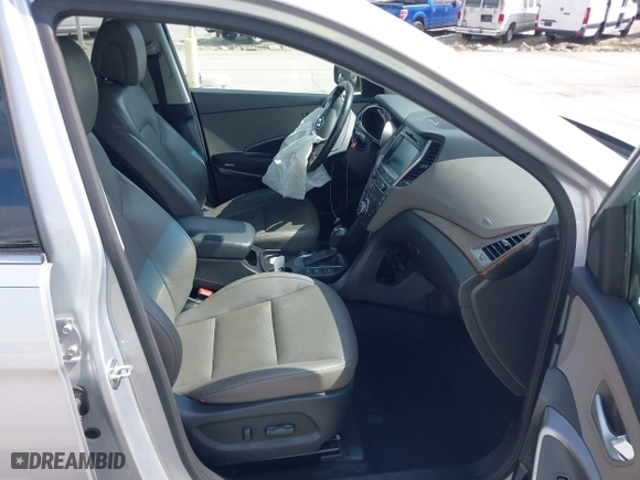 2017 Hyundai Santa Fe Limited Ultimate with VIN KM8SRDHF7HU180527, listed as a IAAI auction lot 41557692 with 89,415 mi miles. Bid and sale history available at carsss.com. Image 5.