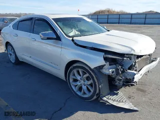 2014 Chevrolet Impala LTZ with VIN 1G1145SL4EU107932, listed as a IAAI auction lot 41685673 with 257,326 mi miles. Bid and sale history available at carsss.com. Image 1.