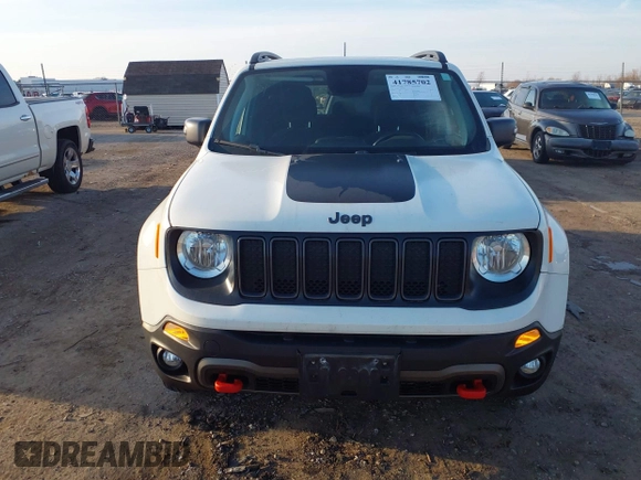2019 Jeep Renegade Trailhawk with VIN ZACNJBC16KPK09448, listed as a IAAI auction lot 41785702 with 55,906 mi miles and . Bid and sale history available at DreamBid. Image 13.