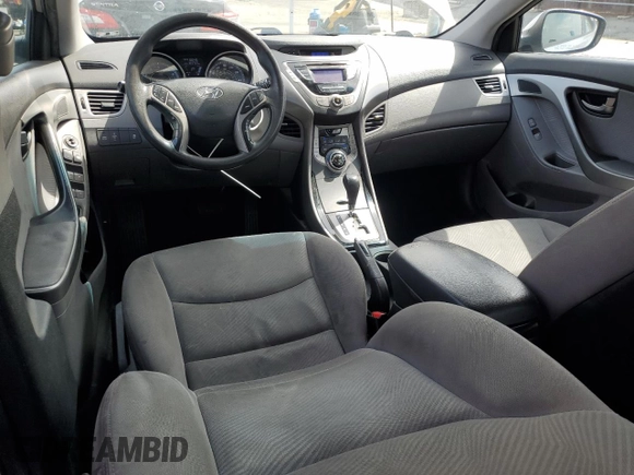 2013 Hyundai Elantra Limited with VIN KMHDH4AEXDU554233, listed as a Copart auction lot 56583285 with 183,759 mi miles and Clean Title. Bid and sale history available at DreamBid. Image 8.