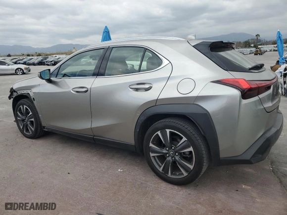 2019 Lexus UX with VIN JTHY3JBH2K2017553, listed as a Copart auction lot 52984105 with 22,187 mi miles and Salvage Title. Bid and sale history available at carsss.com. Image 2.